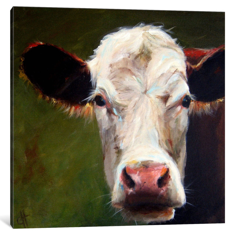 « frances », reproduction sur toile, H 18 po x l 18 po x P 1,5 po, Toile tendue, Pas de tapis