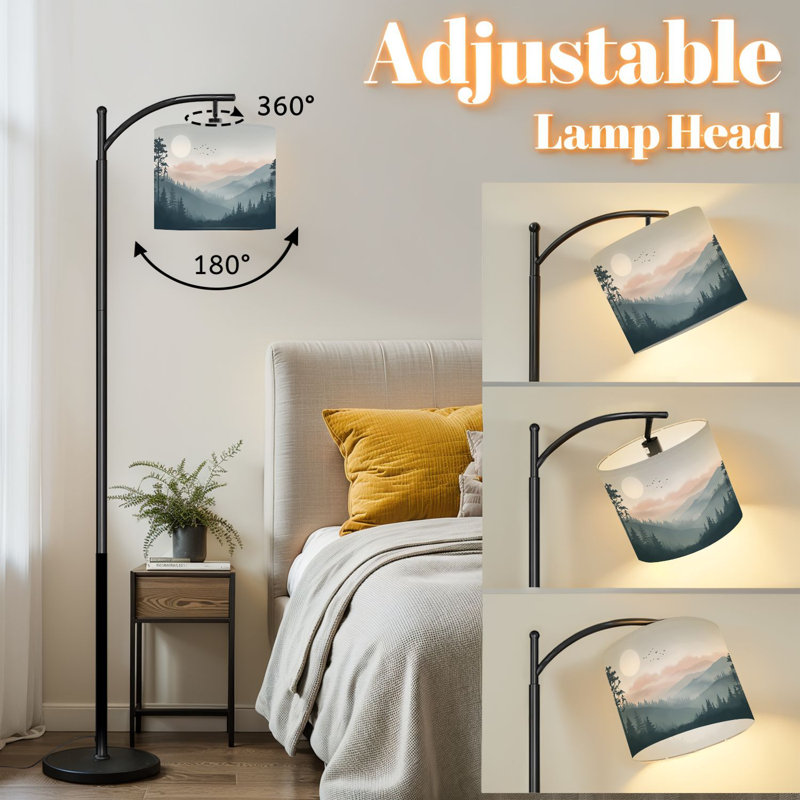 Lampe sur pied Arc Misty