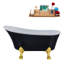 1399.5mm x 680.7mm Soaking Acrylic Bathtub-1981692177-1981692174