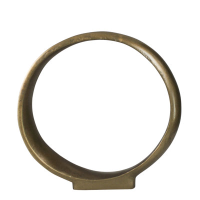 Circle Sculpture, Brass - Sm