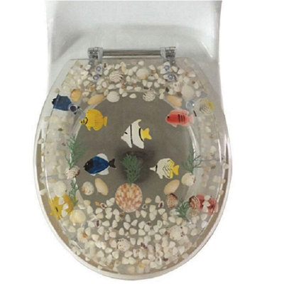 19'' Toilet Seat Sea Treasure 