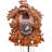 Fallynn Solid Wood Wall Clock