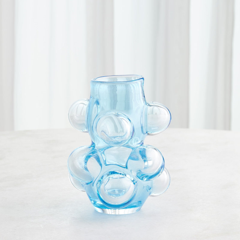 Glass Table Vase, Overall Height-  5.50"