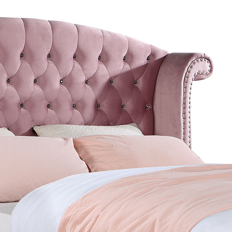 Full Bed, Pink, Full