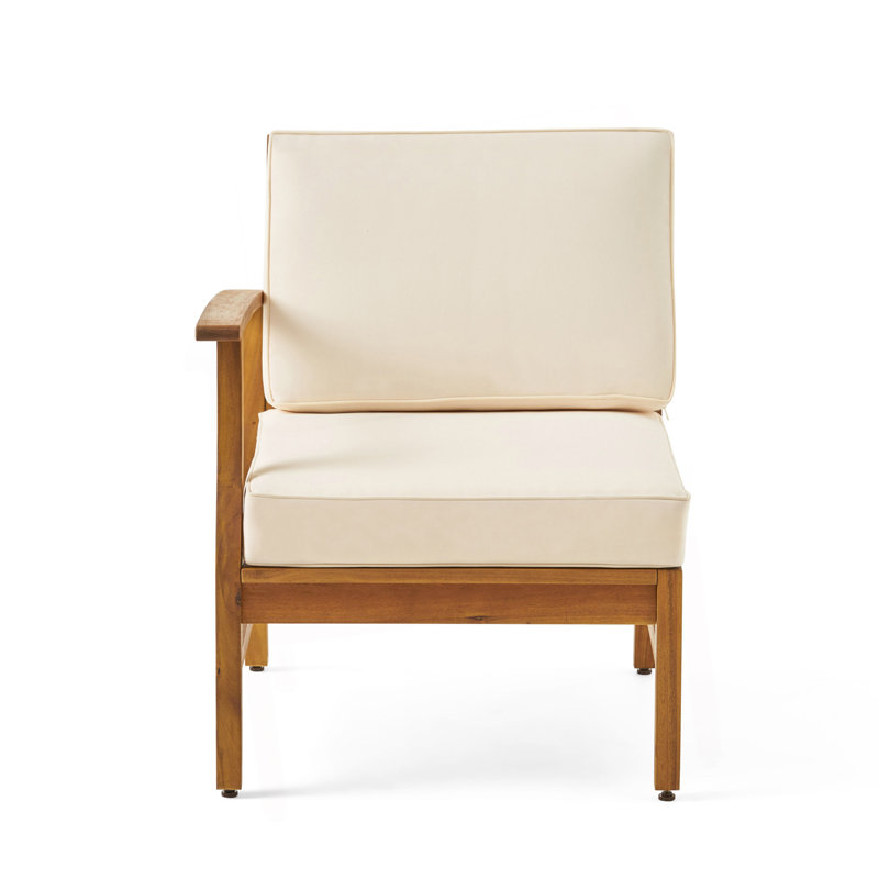 Patio Left Armchair, Cream, Cream