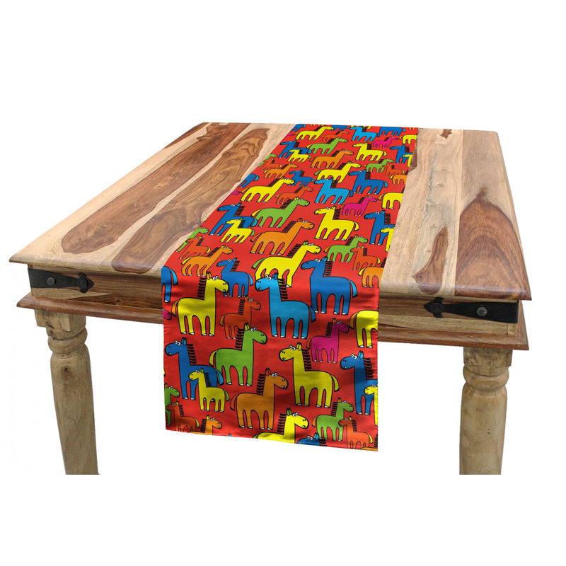 Geometric Table Runner, 90" x 16"
