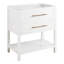 30" Robertson Single Bathroom Vanity Set with Oval Undermount Sink-75247190-75247186-75247193