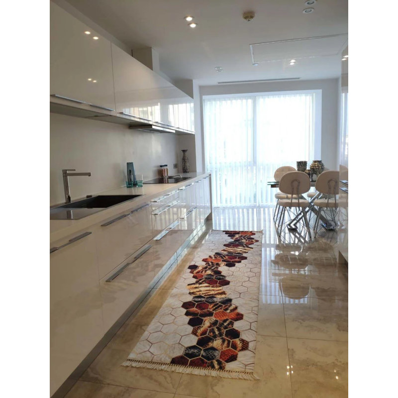 Tapis Masanao avec envers antidérapant, Rectangle 3 pi 11 po x 14 pi 9 po