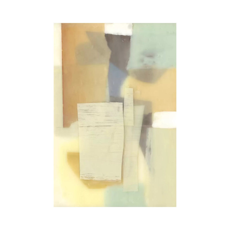 Translucent Layers II by Jennifer Goldberger - Wrapped Canvas Painting, 20.32 cm H x 30.48 cm W