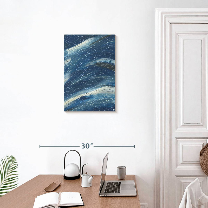 Avery Amagansett Blues Abstract I, H 24 po x l 16 po