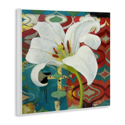 Sous les projecteurs, plaque murale Lily, design par Pierre-Auguste Renoir