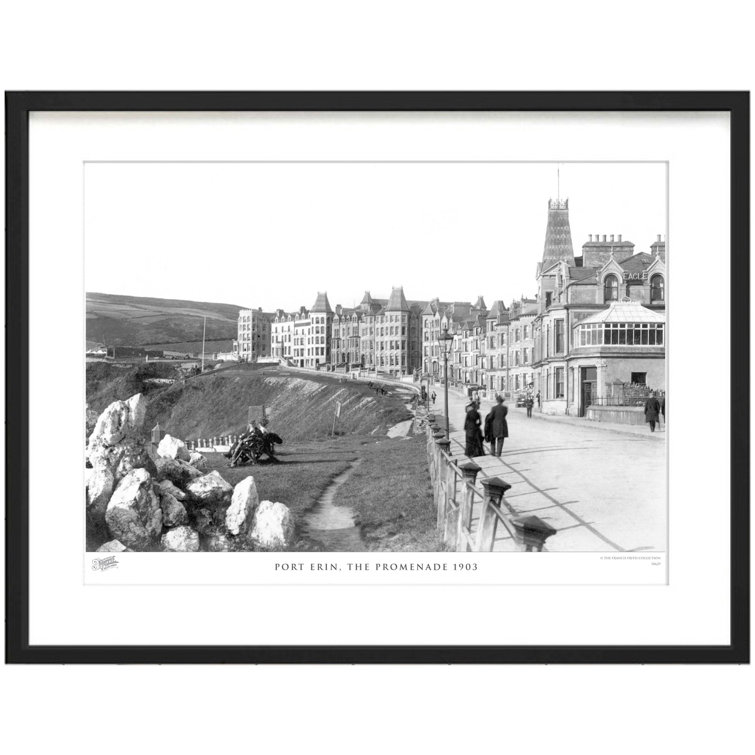 Port Erin, The Promenade 1903 by Francis Frith - Single Picture Frame Print