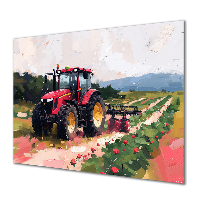 Eldora - campagne, impression d'art mural, Métal, H 12 po x l 20 po x P 1 po