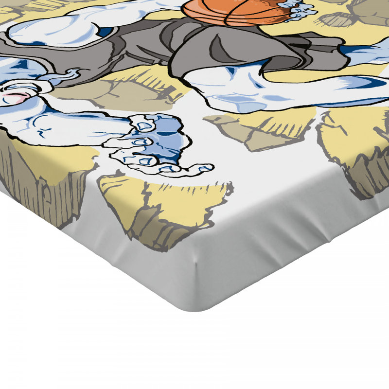 Microfiber Patterned Fitted Sheet, Full Fitted Sheet