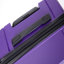 Ensemble de valises légères et durables avec serrure TSA Hardshell Valise Spinner Wheels, ensemble de 3 pièces (20/24/28), mauve