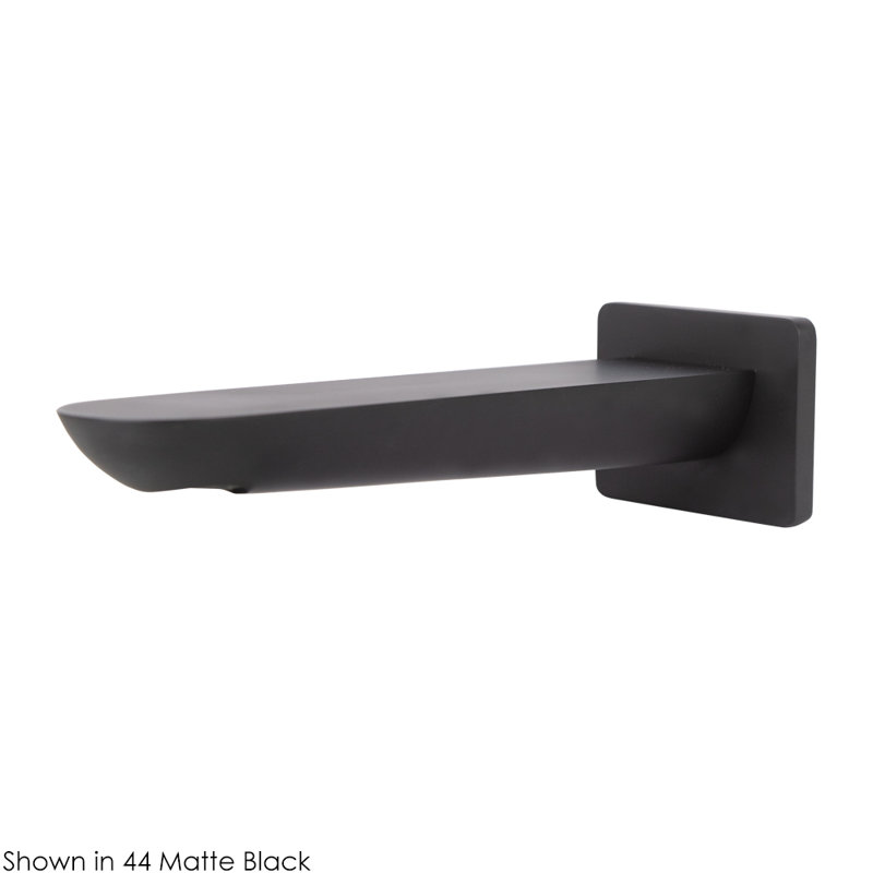 Flou Tub Filler, Matte Black
