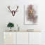 Lion Art In Abstract - Wrapped Canvas-55308306