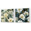 Disalvo - Ensemble de 2 collages floraux carrés-101860248-101860245