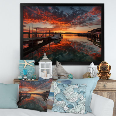 " Sunset Over Port II "