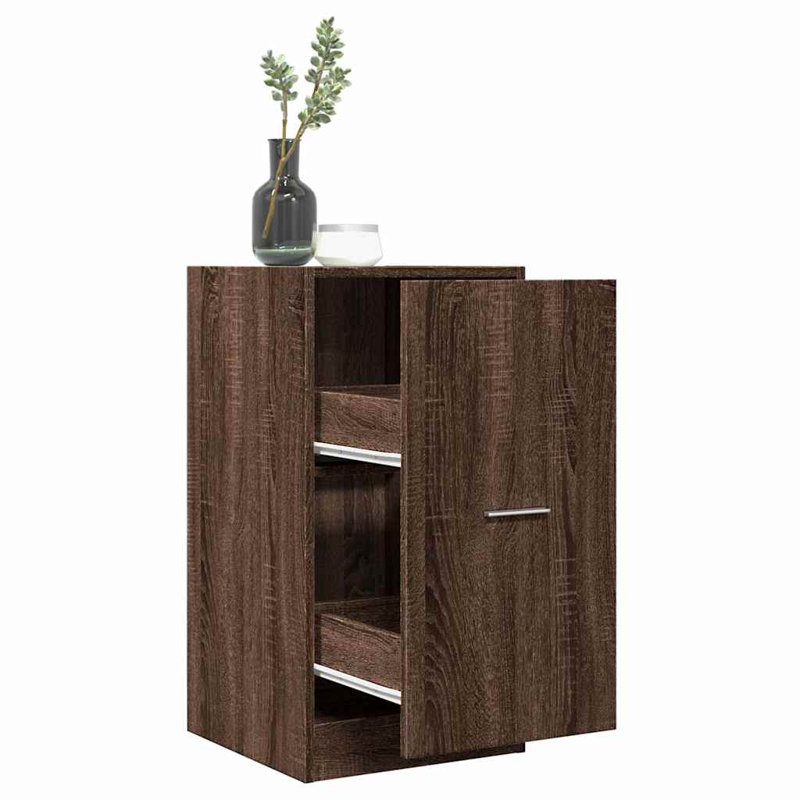 Ruca End Table, Brown oak look