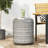 Charming Lightweight Concrete Outdoor Side Table With Stylish Design