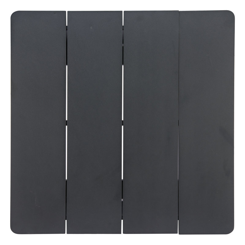 Table d'appoint moderne noire pour salon, petite chambre, table d'appoint, table de bout, table de bout ronde