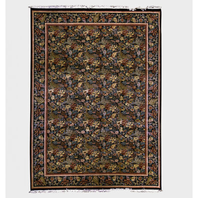 Handmade Wool Oriental Area Rug