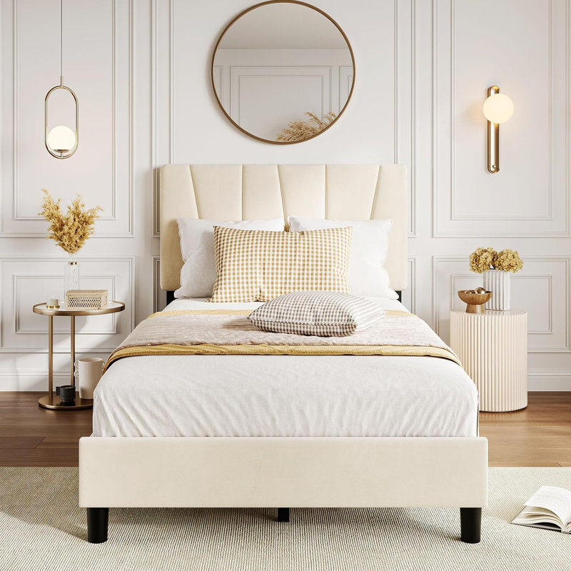 Cadre de lit avec tête de lit réglable, Double XL