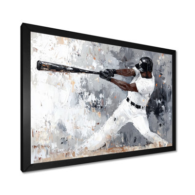 Abstrait baseball pâte Swing II - impression de baseball sport