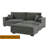 102" Upholstered Deep Seat Chaise Sofa With Ottoman-1430693868-1430693875