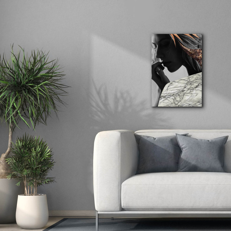 «Phase Two» par Design Fabrikken, estampe numérique sur toile, H 26 po x l 18 po x P 0,75 po