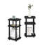 Table de bout Furinno Just 3-Turn Turn-N-Tube Curve, table d'appoint, paquet de 2, -112410421