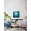 Reproduction d’art textuel sur toile « good vibes only XI »-75497184