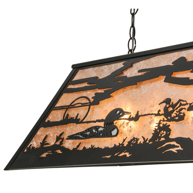 Loon 6 - Light Pendant, Beige/Black