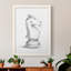 Chess Room Study I, reproduction d'art sur toile-315434845-315434846