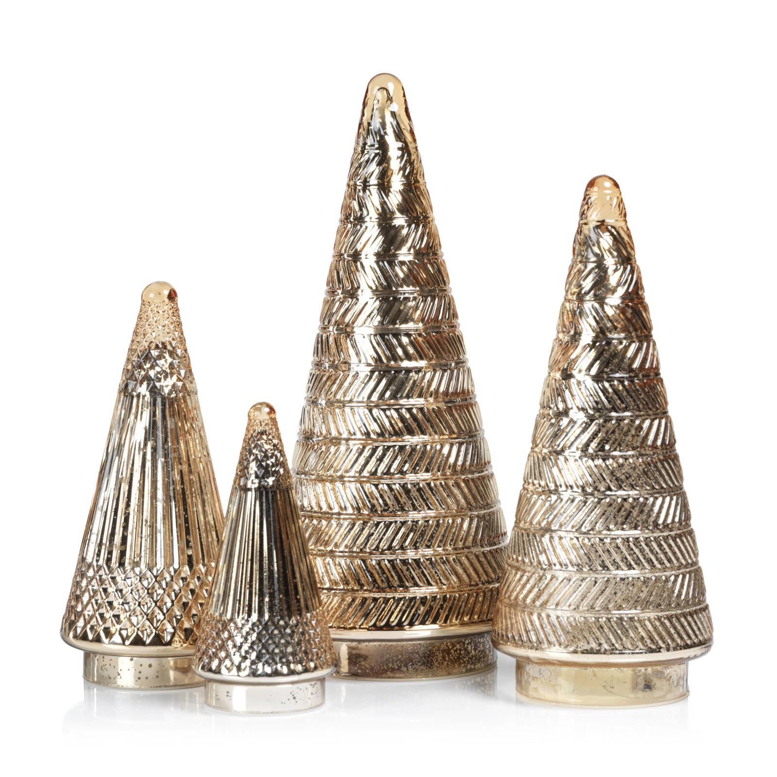 Christmas Tabletop Tree, Gold