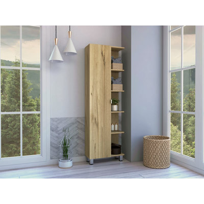5-Shelf Linen Cabinet