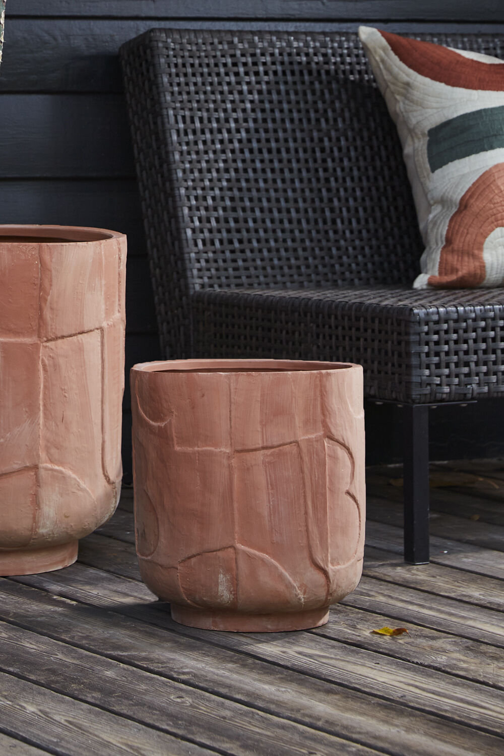 Abrahamson Ceramic Pot Planter, 10" H x 9.25" W x 9.25" D