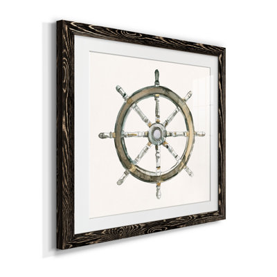 " At The Helm I " Painting Print