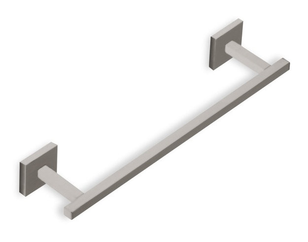 Barre à serviettes murale 12 "Urania, Nickel satiné