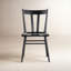 Gregory Dining Chair, Black Oak