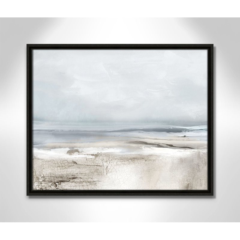 Coucher de soleil sur les reflets - Version paysage par Luna Mavis, Espresso, H 17,5 po x l 21,5 po