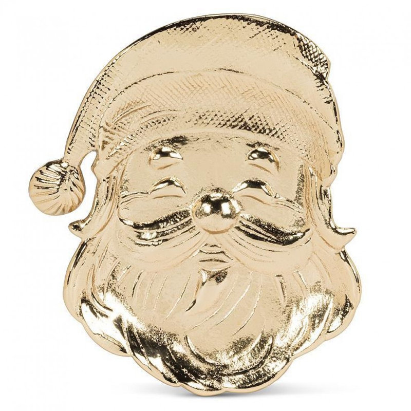 Plateau heureux Happy Santa Face