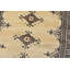 Tapis de couloir oriental beige en laine noué à la main 2 pi 7 po x 7 pi Bokhara Jaldar