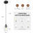 Pendant Light Fixture with Adjustable Height-859264986-863662682