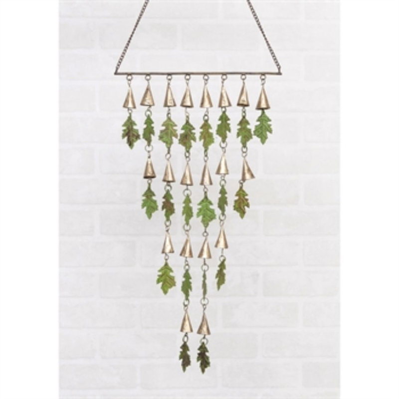 Cloches de jardin en métal à feuille