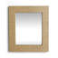 Ashcom Flat Wicker Wall Mirror
