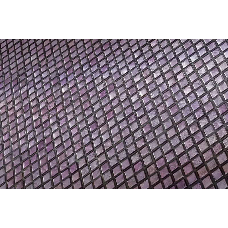 Agora 7/8" x 1-5/8" Diamond Glass Mosaic