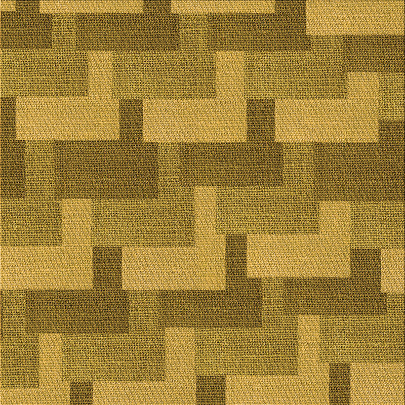Tapis brun en laine Kylan, Carré 4 pi