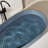 67" Solid Surface Freestanding Bathtub